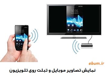 اتصال وایرلس گوشی به تلویزیون با دانگل وای فای